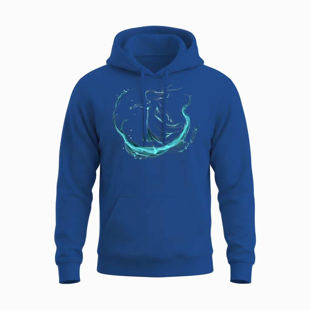 Zodiac Signs Series Unisex Hoodie in Royal