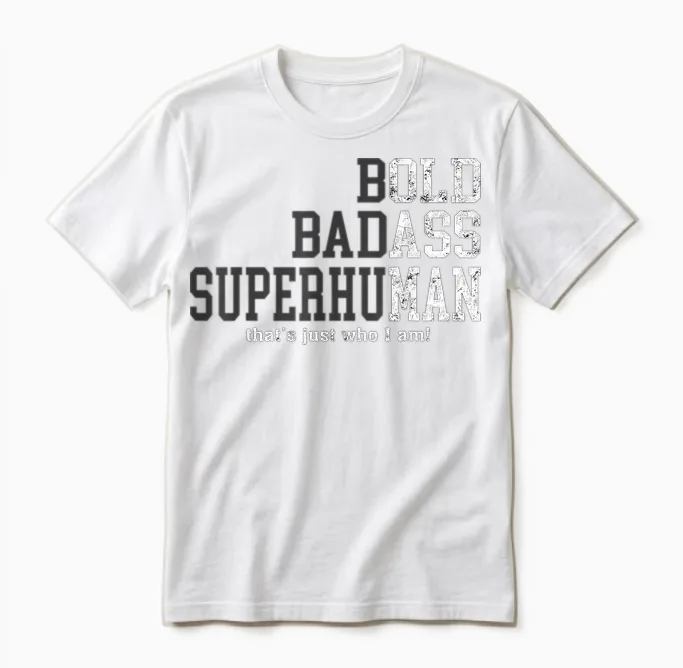 Funny Old Man Saying Gag Gift Birthday for Dad Fathers Day Unisex T-Shirt in White