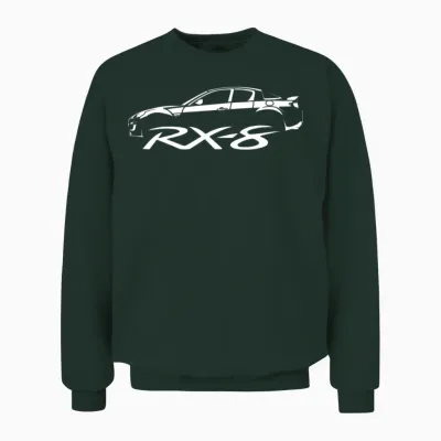 Mazda Rx-8 Sports Car Unisex Sweatshirt - Forest