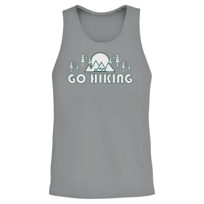 Take a Hike, Hiking Lover, Adventure, Nature. Unisex Tank Top - Sport Grey