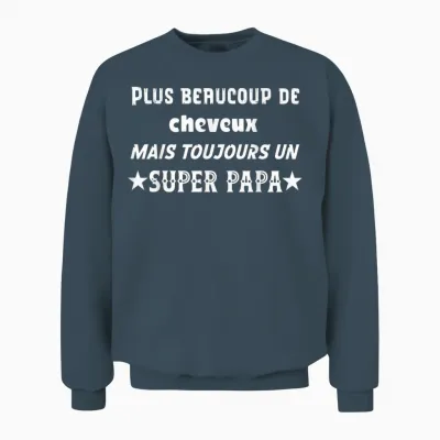 Funny T-Shirt Dad Funny Funny Unisex Sweatshirt - Dark Heather