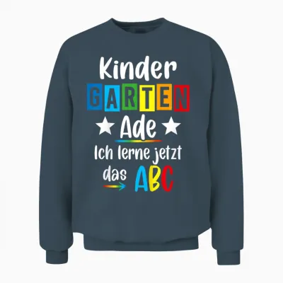 Kita Abgänger 2026 Kita Geschafft 2026 Kita Ade 2026 Unisex Sweatshirt - Dark Heather