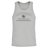 Funny Motherhood University Unisex Tank Top - Ash – 2
