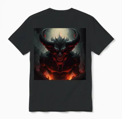 Daemon Unisex T-Shirt - Black