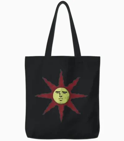 Solaire's Sun Tote Bags - Black