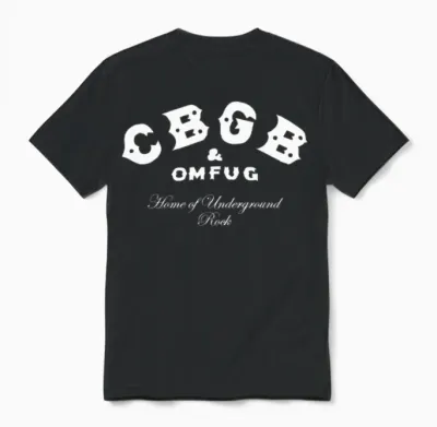 Cbgb Unisex T-Shirt - Black