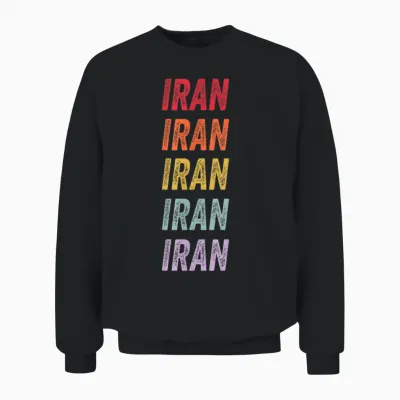 Iran Unisex Sweatshirt - Black