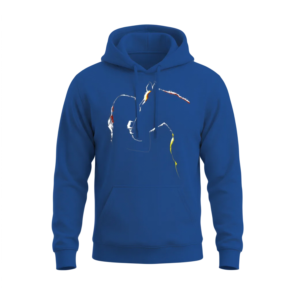 Horse Girl - Horse Lover Lovers Unisex Hoodie - Royal