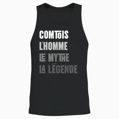 Comtois Men's Myth Legend Gift Idea Humour Franche-Comté Unisex Tank Top - Black