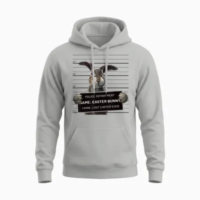 Coole Hasen-Grafik, Tolle Lustige Ostern Unisex Hoodie - Ash