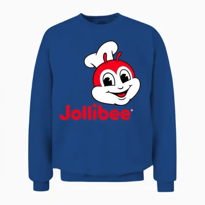 Jollibee Fast Food Chain Unisex Sweatshirt - Royal