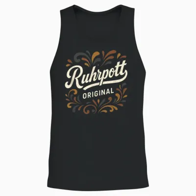 Ruhrpott Original - Ruhrpott Ruhrgebiet Pott Unisex Tank Top - Black