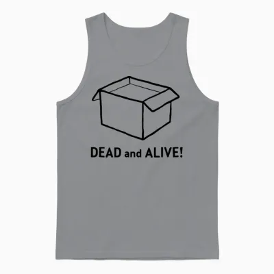 Schrödinger S Box Quantum Paradox Science Path4 Unisex Tank Top - Sport Grey