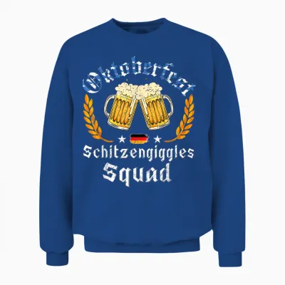 Oktoberfest Squad Bavarian Festival Munich Beer Men Women Unisex Sweatshirt - Royal