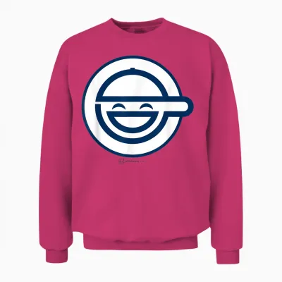 Ghost in the Shell Stand Alone Complex the Laughing Man Logo Unisex Sweatshirt - Heliconia