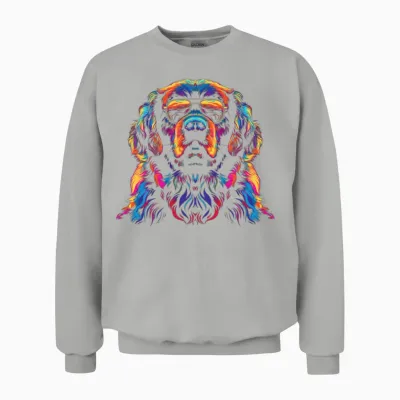 Newfoundland Dog Dog Sunglasses Popart Unisex Sweatshirt - Ash