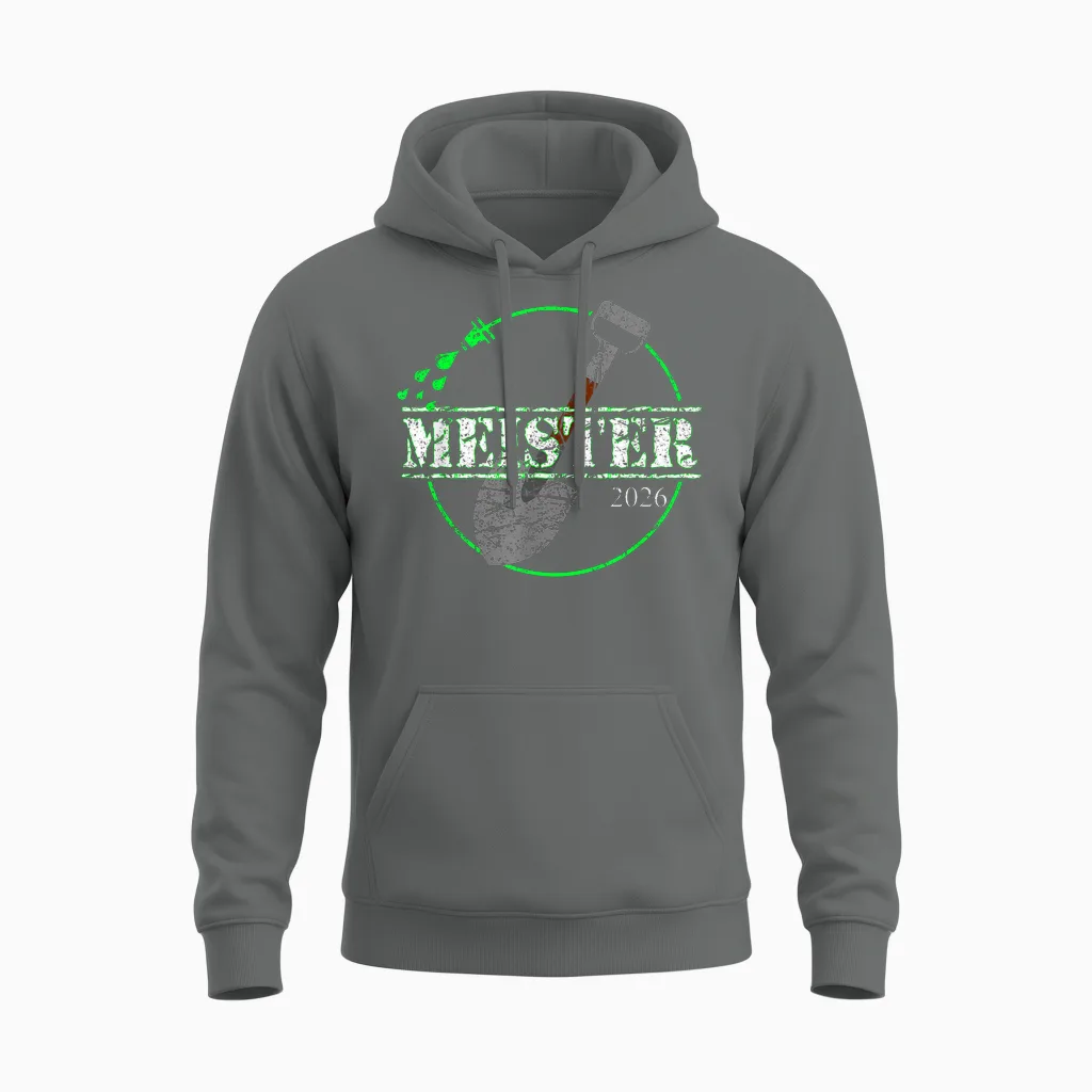 Geschenkidee Gärtnermeister Garten- Und Landschaftsbau 2026 Unisex Hoodie in Graphite Heather