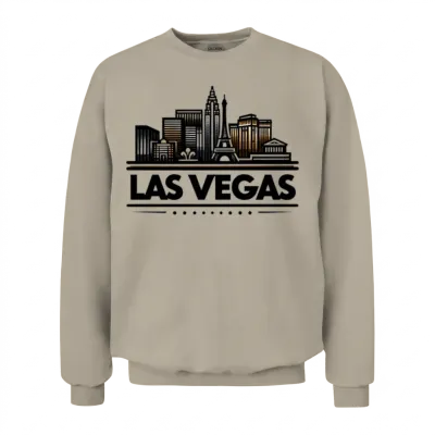 Las Vegas Unisex Sweatshirt - Sand