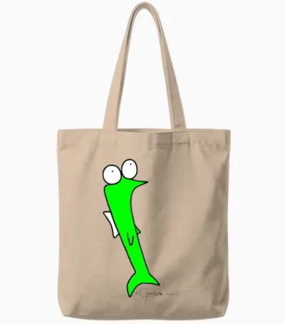 Roach - Piscis Rutilus Tote Bags - Natural