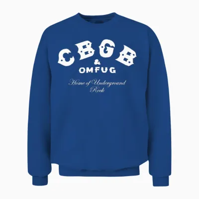 Cbgb Unisex Sweatshirt - Royal