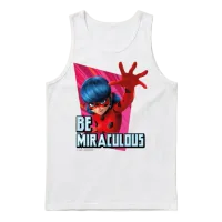 Miraculous Ladybug Be Miraculous Unisex Tank Top - White – 1