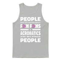 Cheerleading Cheerleader Funny Unisex Tank Top - Ash – 1