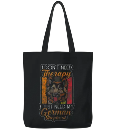 Dog Dog Sports Dog Owners Guard Dog Tote Bags - Black