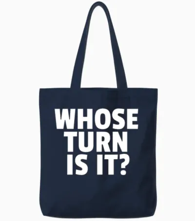 Board Game Tote Bags - Navy