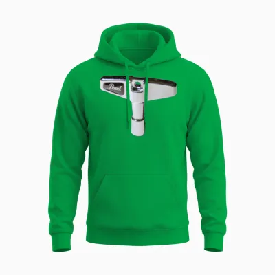 Pearl Chrome Drum Key Unisex Hoodie - Irish Green