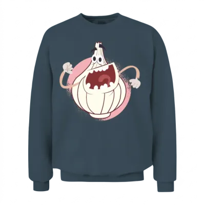 Funny Onion Unisex Sweatshirt - Dark Heather