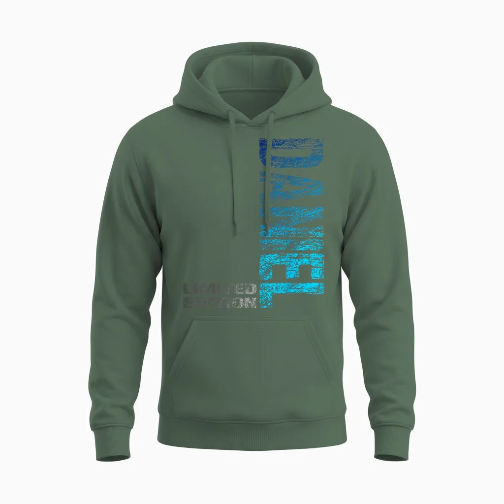 Daniel Name First Name Boy Man Birthday T-Shirt, Black Unisex Hoodie in Military Green