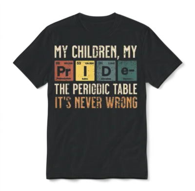 My Children My Pride Unisex T-Shirt - Black