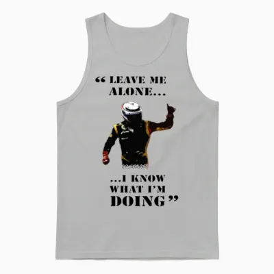 Kimi Raikkonen Logo Unisex Tank Top - Ash