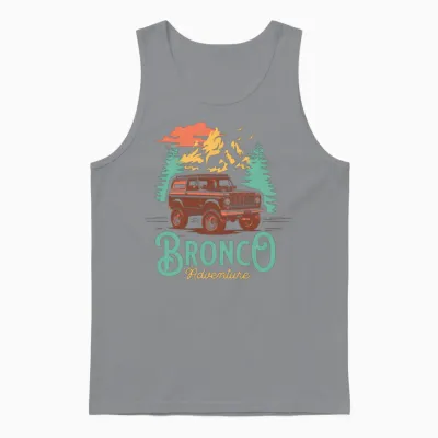 Bronco Unisex Tank Top - Sport Grey