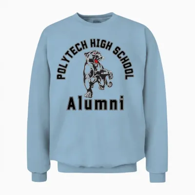 Polytech High School Alumni Unisex Sweatshirt - Light Blue