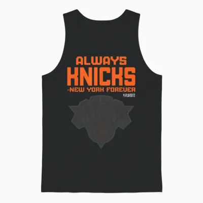 Mantra Knicks Plakat Für Die Nba 2026 Playoffs Unisex Tank Top - Black