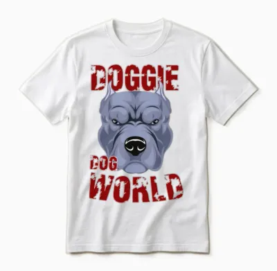 Dog World Top Dog Unisex T-Shirt - White