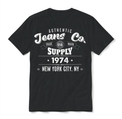 New York City Born in 1974 Vintage Birthday Unisex T-Shirt - Black