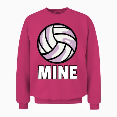 Volleyball Volleyballer Player Volleyballing Gift Unisex Sweatshirt - Heliconia