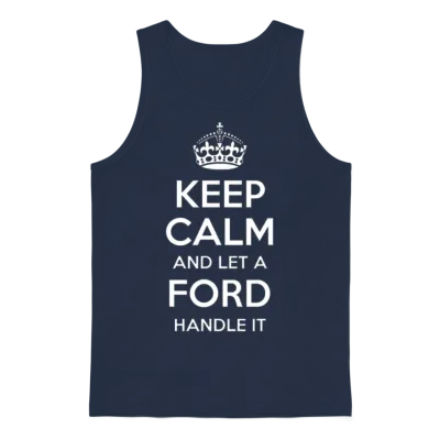 Ford Funny Surname Family Tree Birthday Reunion Gi Unisex Tank Top - Navy