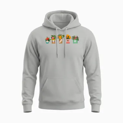 Vintage Tins for Social Justice Unisex Hoodie - Ash