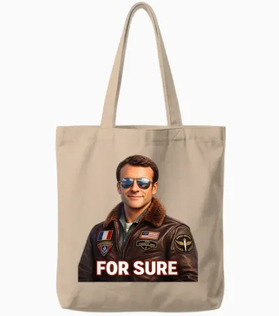 For Sure Sunglasses Aviator President Pilot Air Tote Bags - Natural