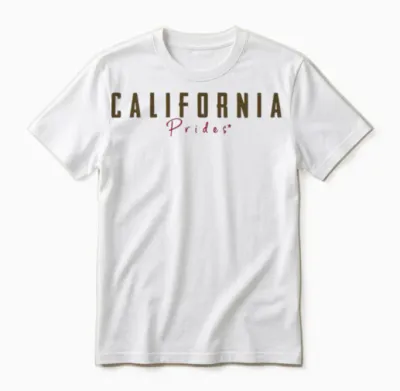 California Pride Unisex T-Shirt - White