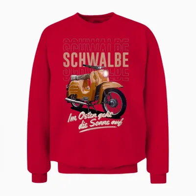 Schwalbe Kr51 T-Shirt, Black Unisex Sweatshirt - Red