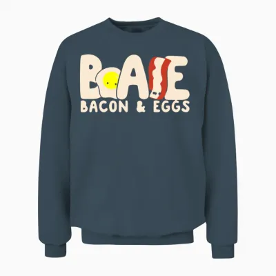 Bae Bacon and Eggs Unisex Sweatshirt - Dark Heather