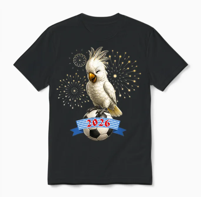 Kakadu Für Bayern Aus München Und Auch Alle Anderen Unisex T-Shirt in Black