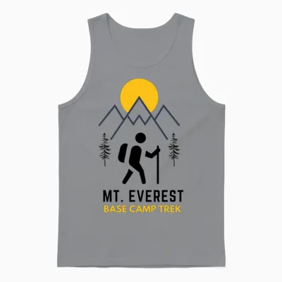Everest Base Camp Trek Unisex Tank Top - Sport Grey