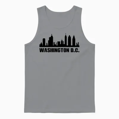 Washington D C Unisex Tank Top - Sport Grey