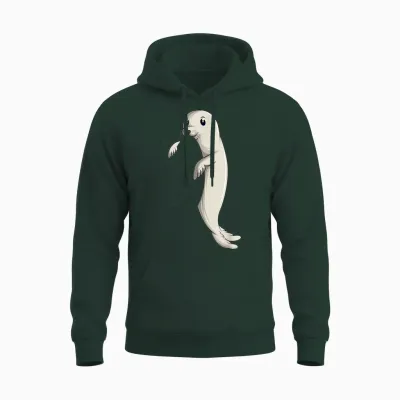 Seal Sea Lion Seal Kids Girls Boys Unisex Hoodie - Forest