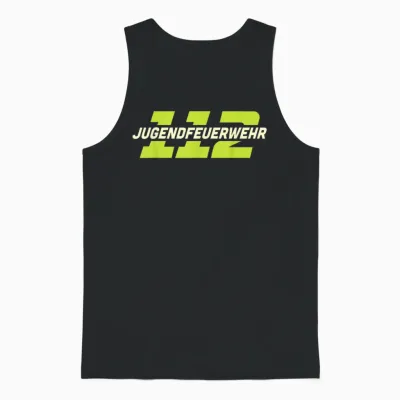 Feuerwehr Jugend Kinderfeuerwehr Jugendfeuerwehr Unisex Tank Top - Black